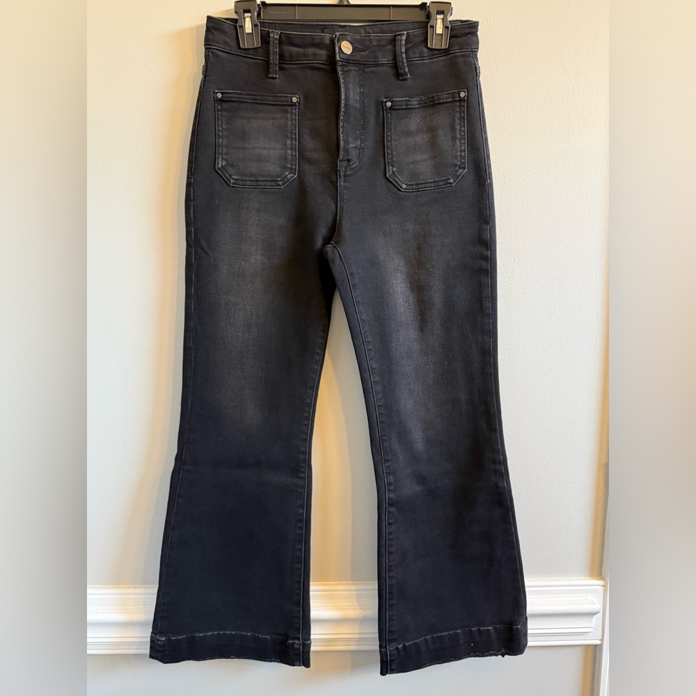 Risen Jeans Hi-Rise Ankle jeans, black, 9/29, EUC
